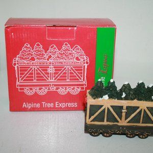 JC Penney HomeTowne Express 1998 Alpine Tree Express Christmas Train Collectible